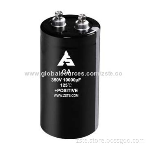 Aluminum Electrolytic Capacitor, Screw Type, Ultra High Temperature, Long Life